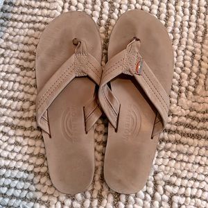 Tan Rainbow sandals